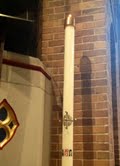 paschal candle St Catherine of Siena Church NYC.jpeg